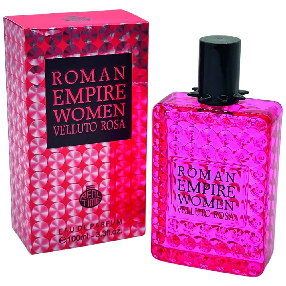 Anúncio: Real Time Perfume Roman Empire Velluto Rosa F Eau De Parfum 100ML
