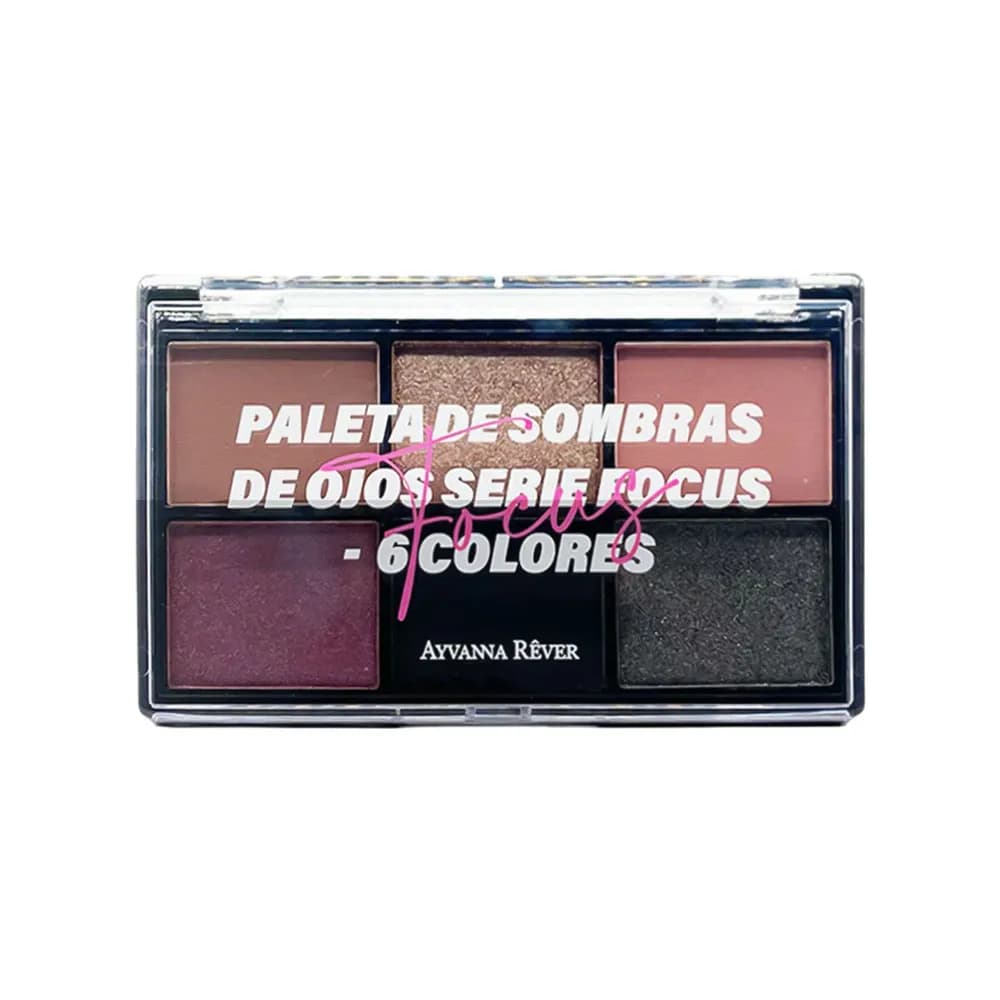 Anúncio: Ayvanna Rever Paleta De Sombras Serie Focus Smoky Purple