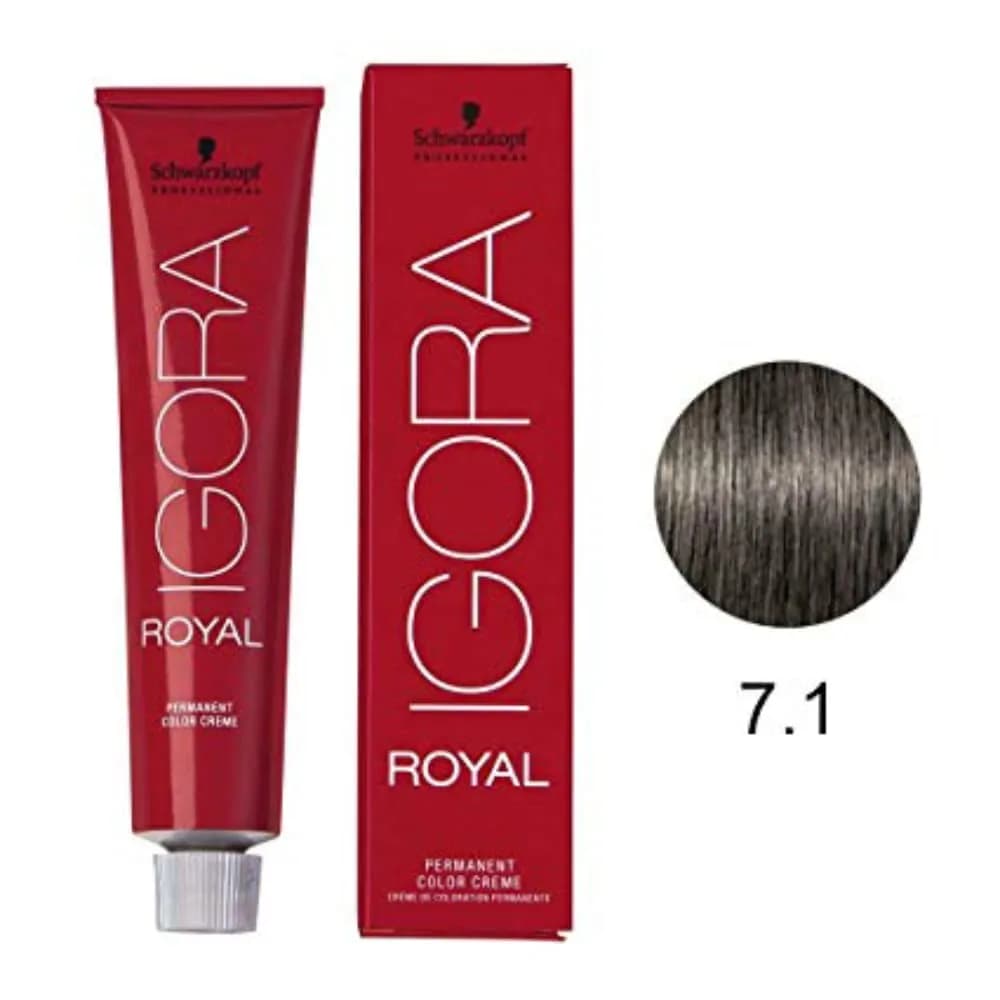 Anúncio: Schwarzkopf Tinte P/pelo Igora Royal 60ML 7-1
