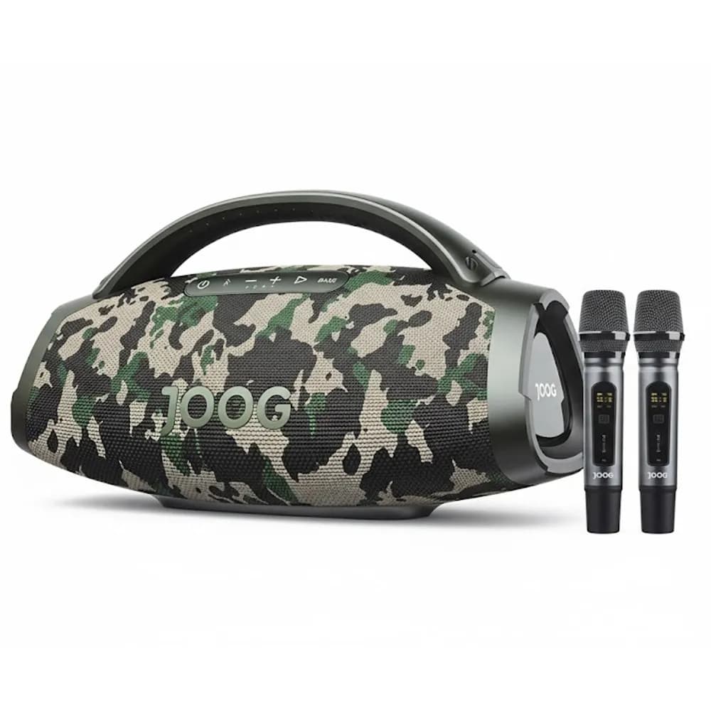 Anúncio: Joog Speaker One Hifi JOF-01 X2 Microfono 9000MAH 200W Camuflado