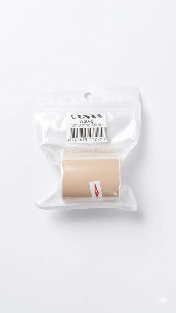 Anúncio: Sate Papel Termico A50-5 Sticker 50X50MM