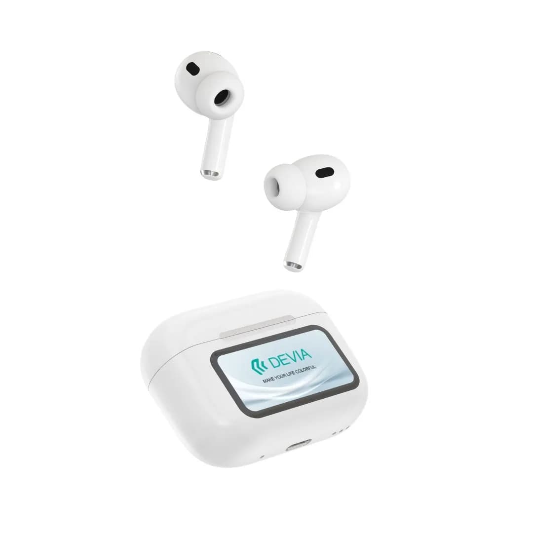 Anúncio: Devia Auricular Tws PRO2 C/pantalla Screen White