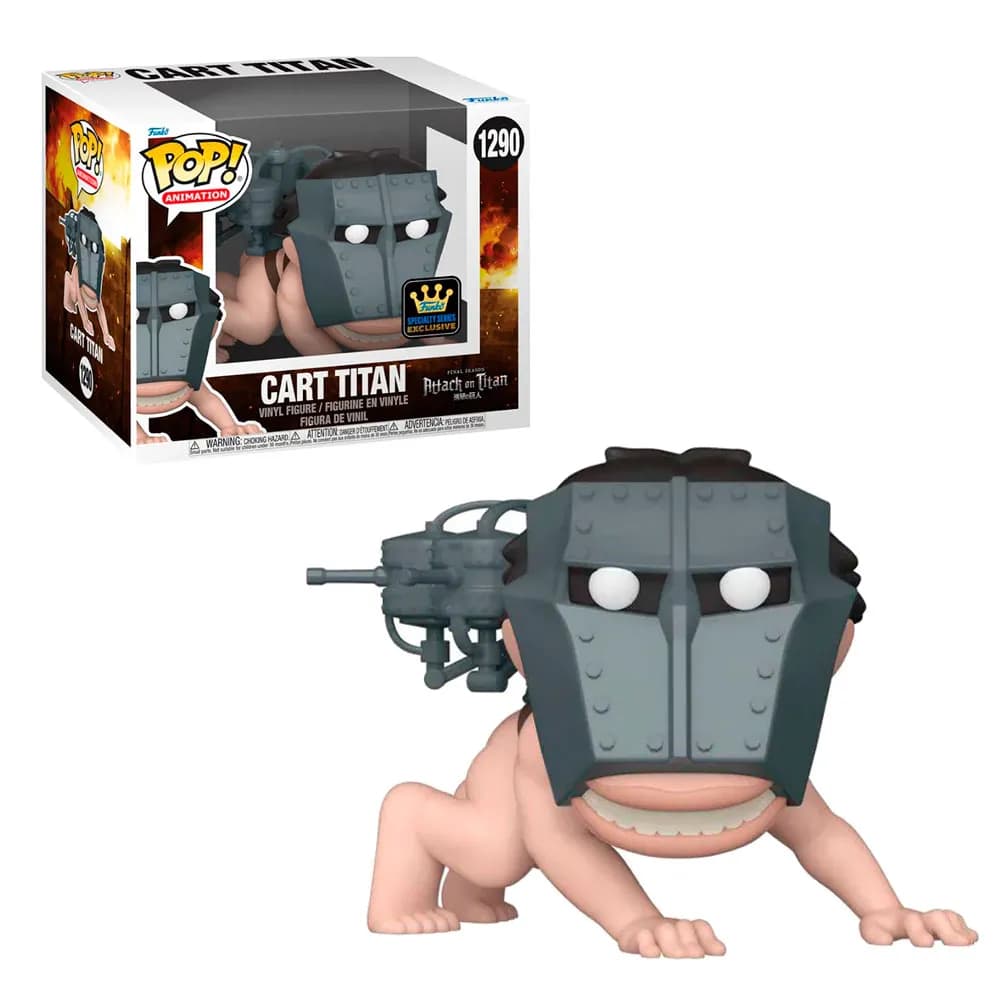 Anúncio: Funko Coleccionables Pop Attack On Titan Cart Titan 1290 S.edition 198 Plastico S/c