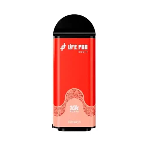 Anúncio: Life Pod Vaper Eco Ii Cartridge 10K Watermelon Peach Ice