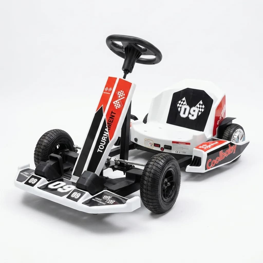 Anúncio: Kart Elétrico Infantil Smart Wheel 350W Branco/Preto no Paraguai