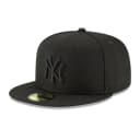 Anúncio: 11591128-7_1/4-NEW_ERA ACCESORIOS GORROS MLB 59FIFTY NEW_YORK_YANKEES BLACK/BLACK/GREY