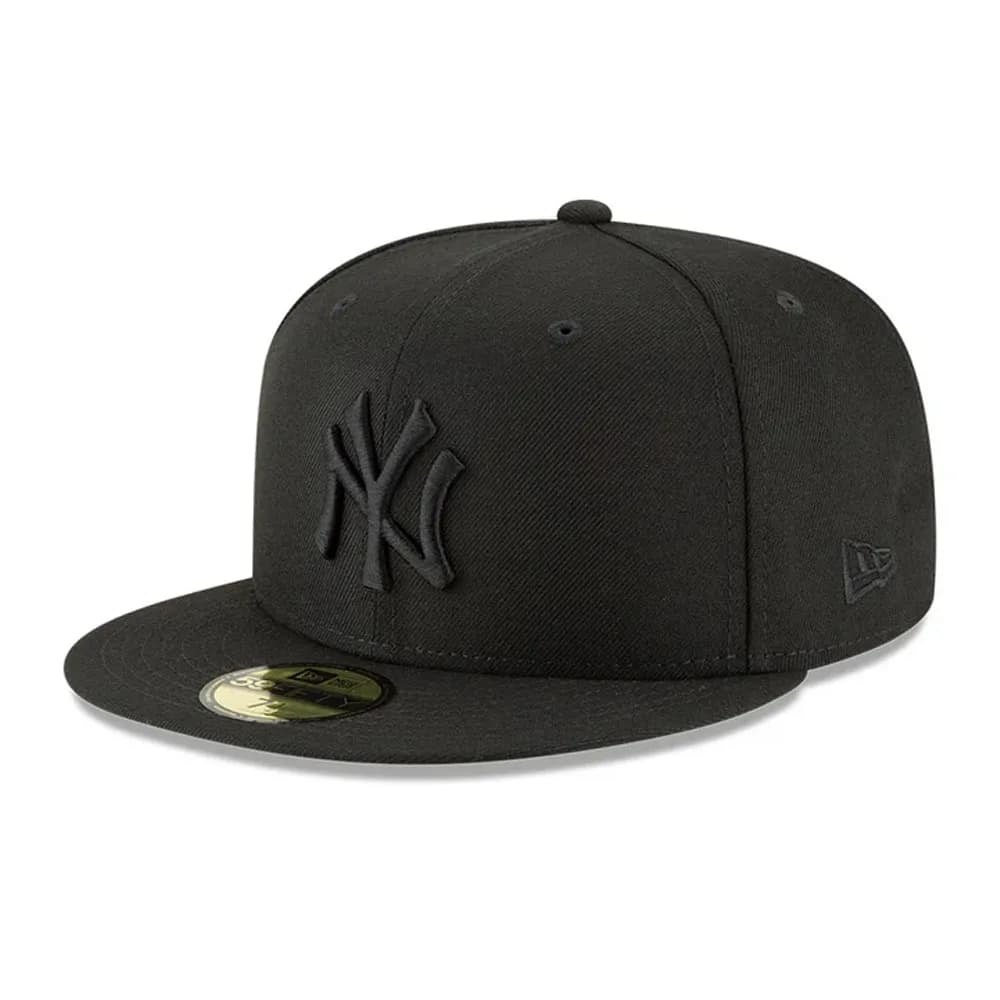 Anúncio: 11591128-7_1/4-NEW_ERA ACCESORIOS GORROS MLB 59FIFTY NEW_YORK_YANKEES BLACK/BLACK/GREY