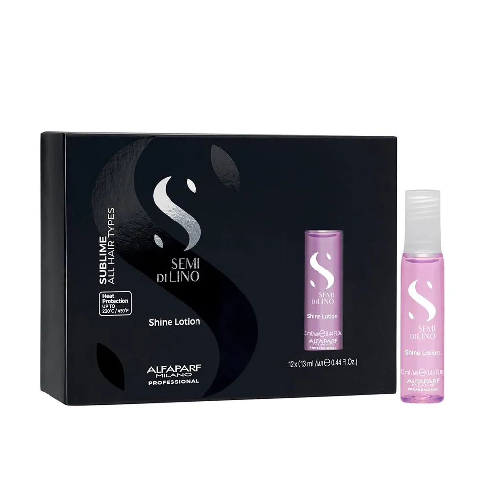 Anúncio: ALFAPARF SEMI DI LINO SUBLIME SHINE LOTION 12 X 13 ML