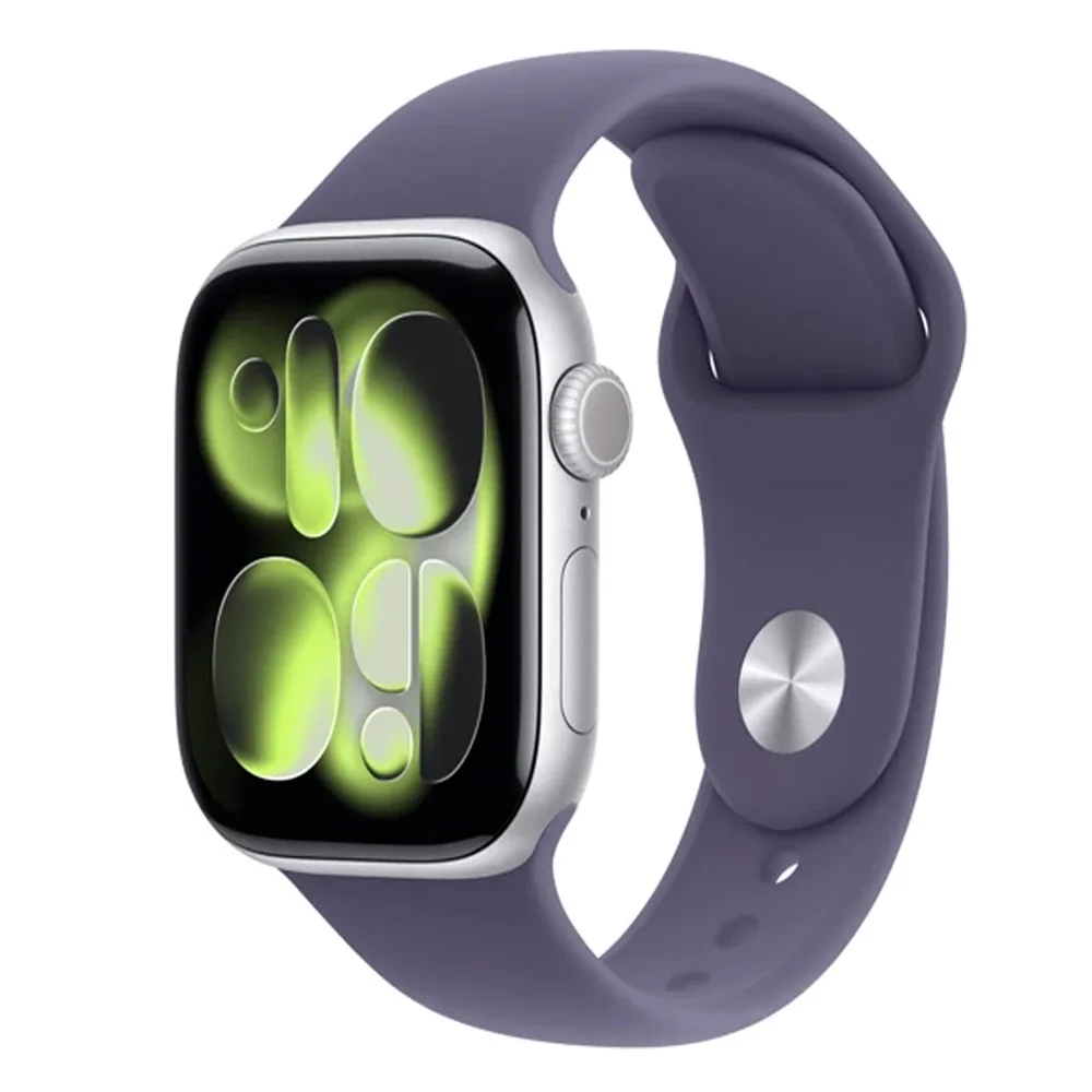 Anúncio: APPLE WATCH SERIE 11 CELL 42MM MF8H4LW/A ALUMINUM CASE WITH PURPLE FOG SILVER
