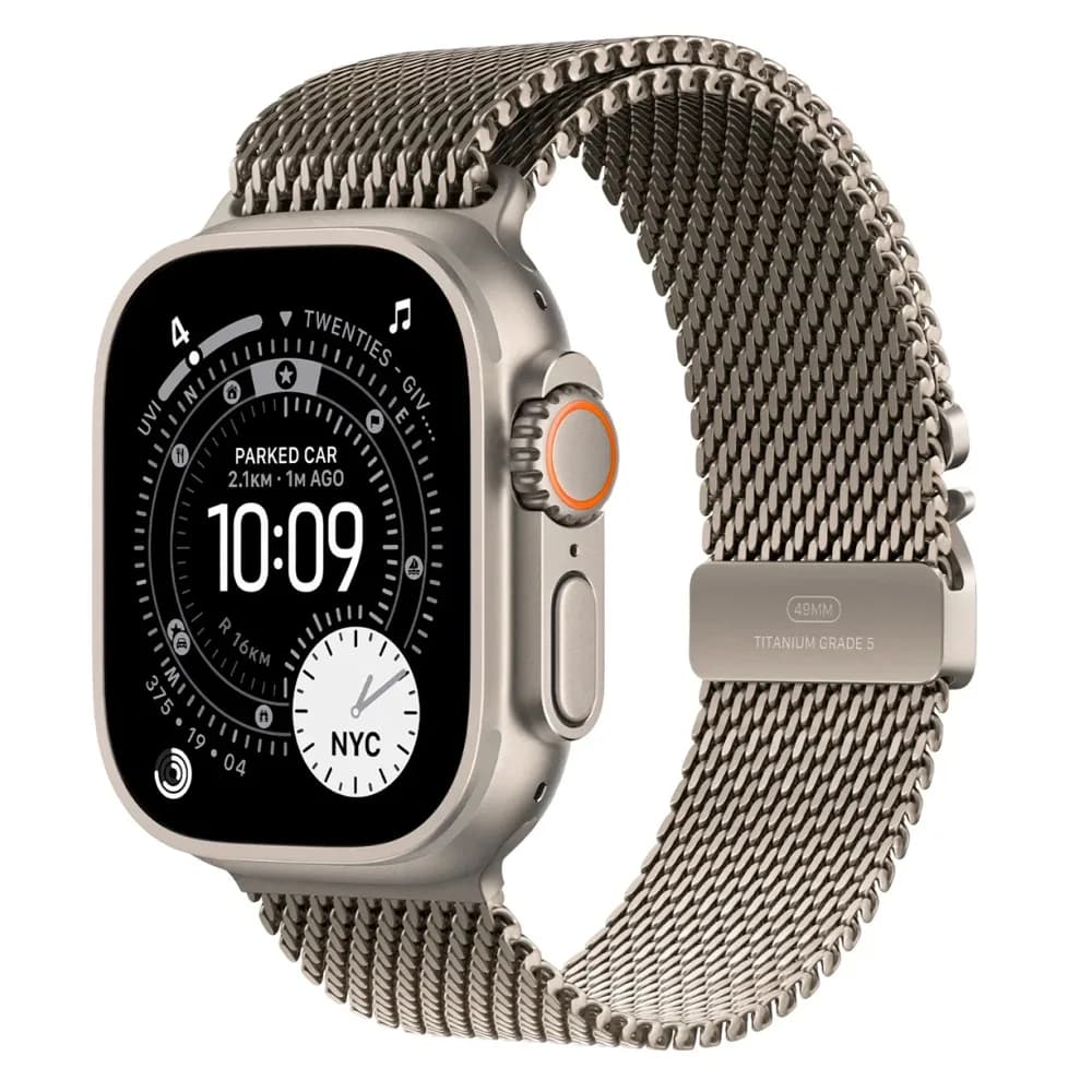 Anúncio: APPLE WATCH ULTRA 3 GPS + CELL 49MM MEWW4AF/A NATURAL TITANIUM MILANESE