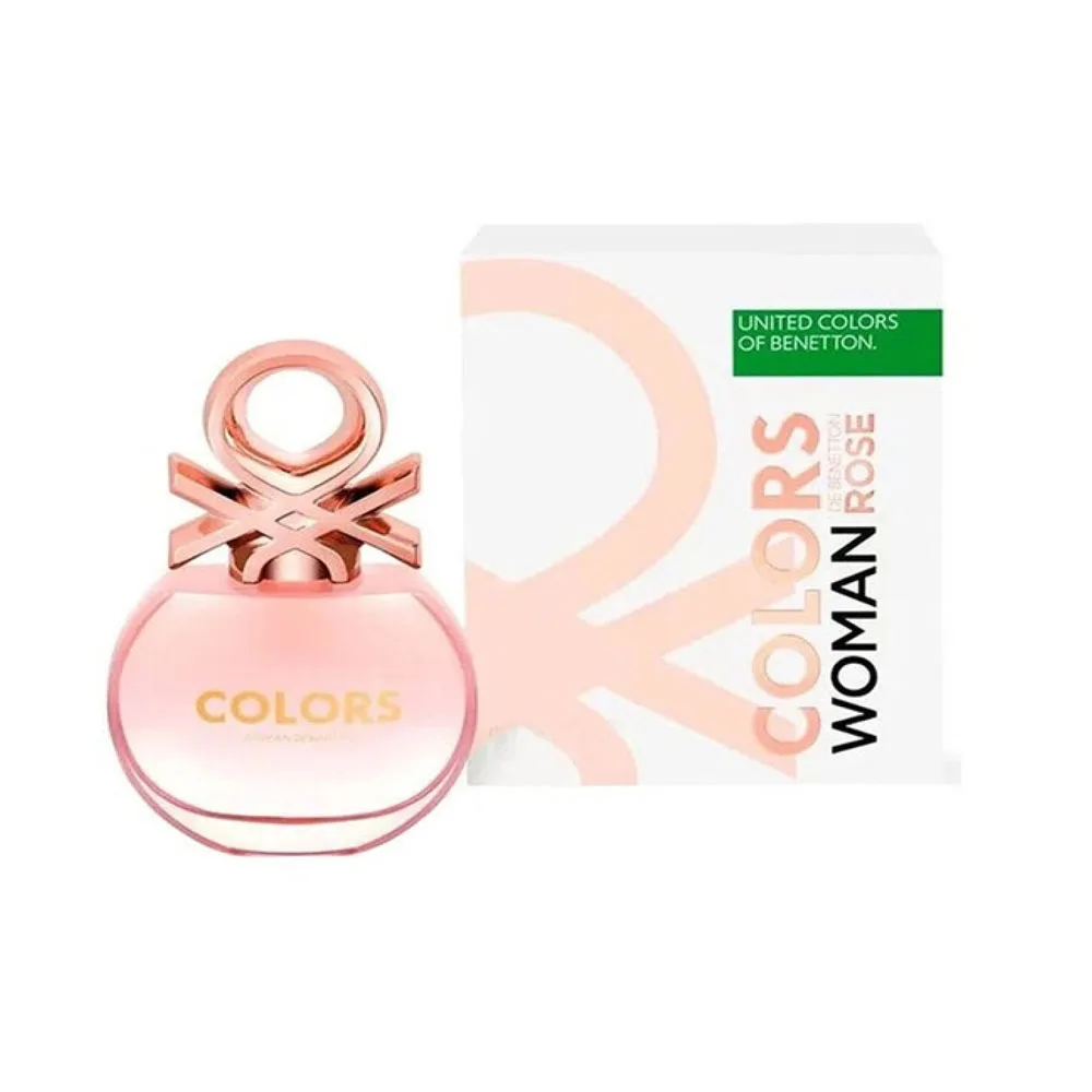 Anúncio: BENETTON COLORS ROSE WOMAN EDT 80 ML
