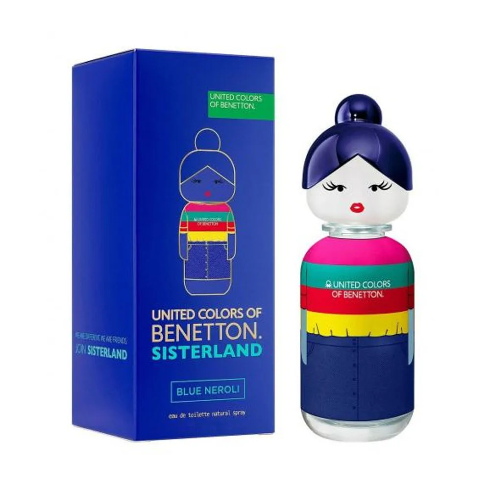 Anúncio: BENETTON UNITED COLORS SISTERLAND BLUE NEROLI 80 ML EDT