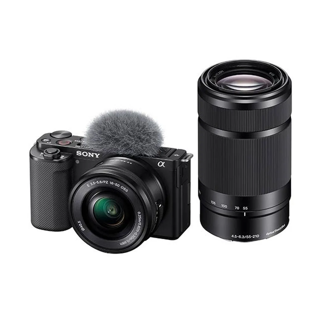 Anúncio: CAMERA SONY ZV-E10 16-50MM+55-210MM LENS KIT