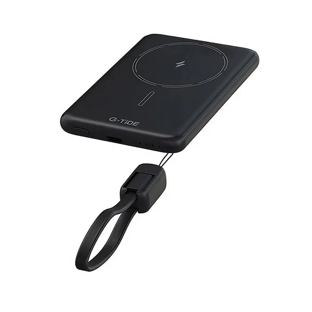 Anúncio: CARREGADOR PORTÁTIL GTIDE SLIM 01 BLACK 5000MAH