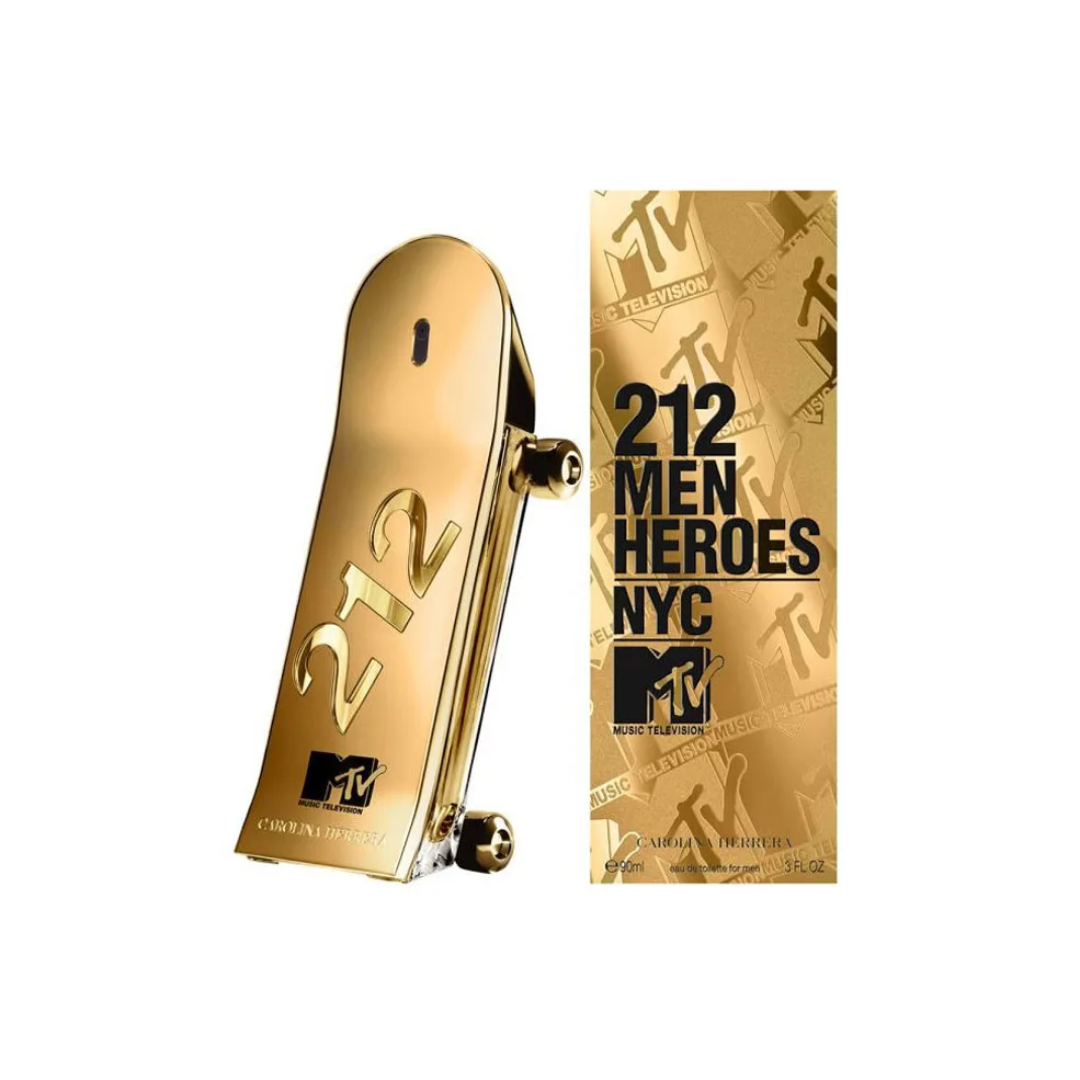 Anúncio: CAROLINA HERRERA 212 HEROES MEN MTV 90 ML