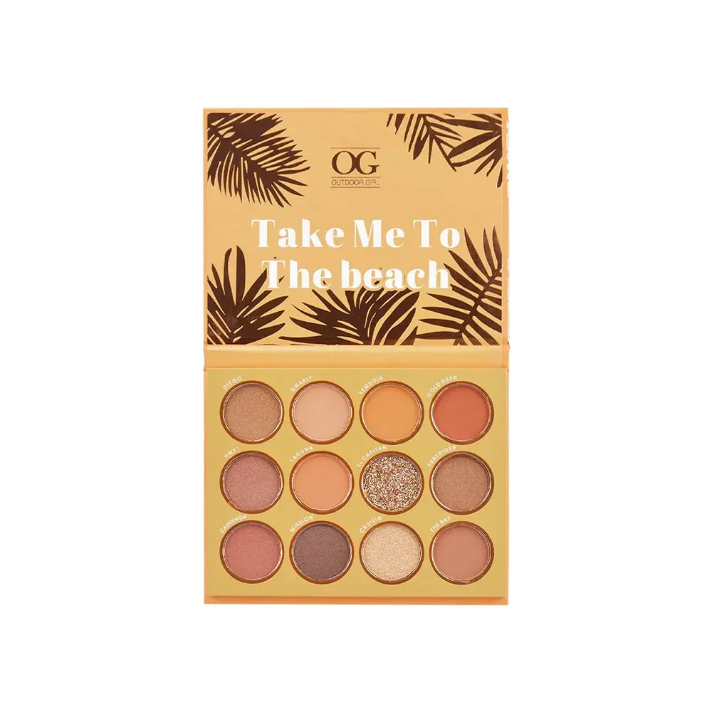 Anúncio: OG SOMBRA 12 COLORES TAKE ME TO THE BEACH DE7178