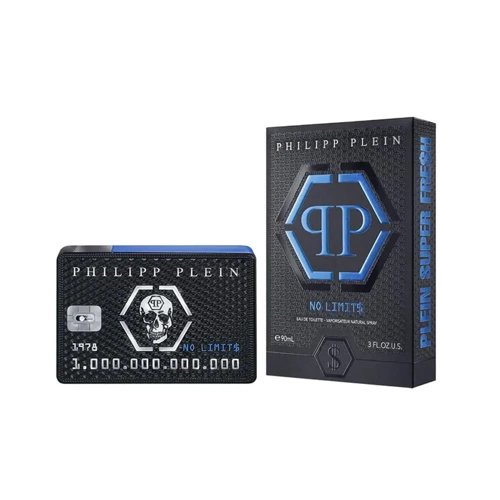Anúncio: PHILLIP PLEIN NO LIMITS SUPER FRESH EDT 90ML