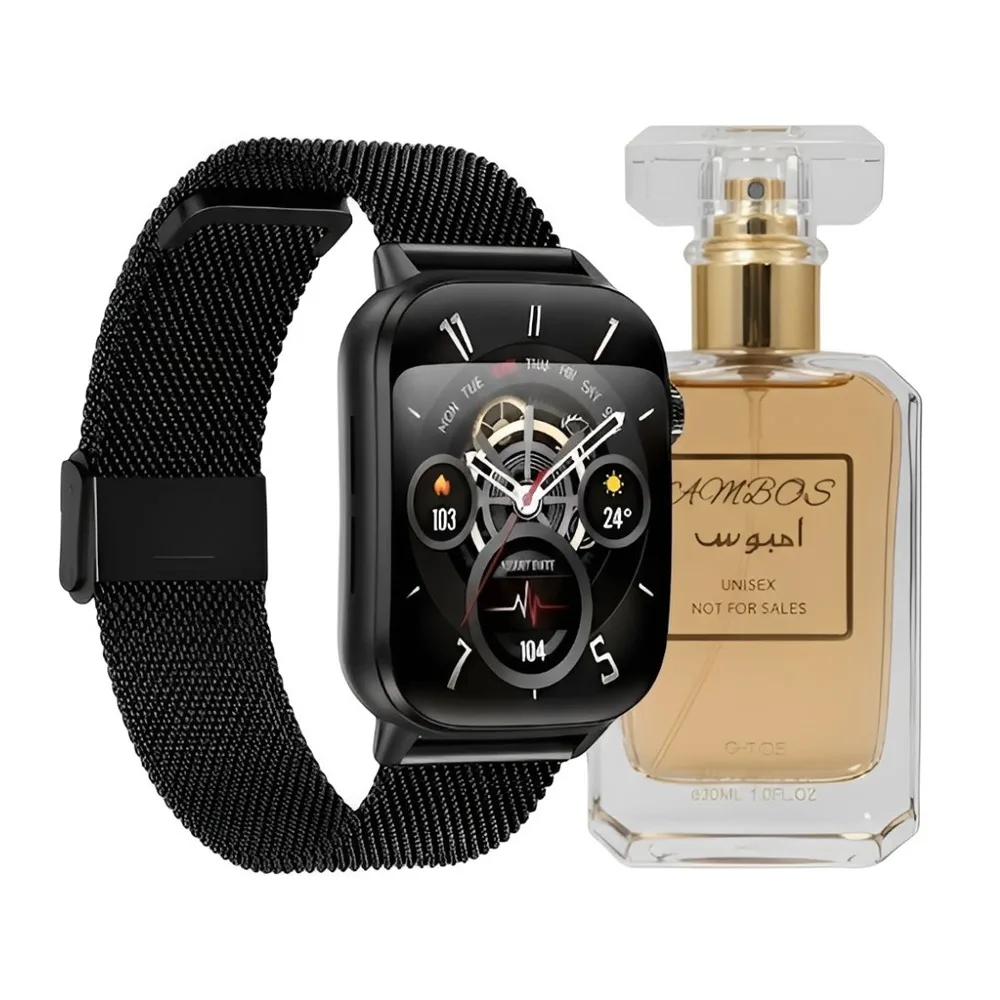Anúncio: SMARTWATCH GTIDE KIT S6 PRO BLACK+PERFUME