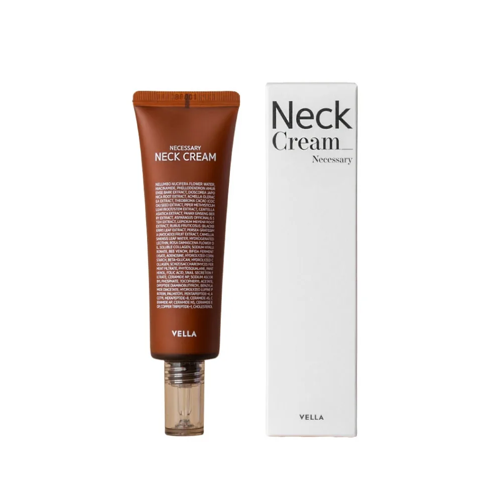 Anúncio: VELLA NECK CREAM NECESSARY