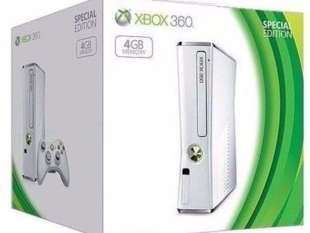 Anúncio: CAIXA VAZIA XBOX 360 SLIM BLANCO 4GB ORIGINAL