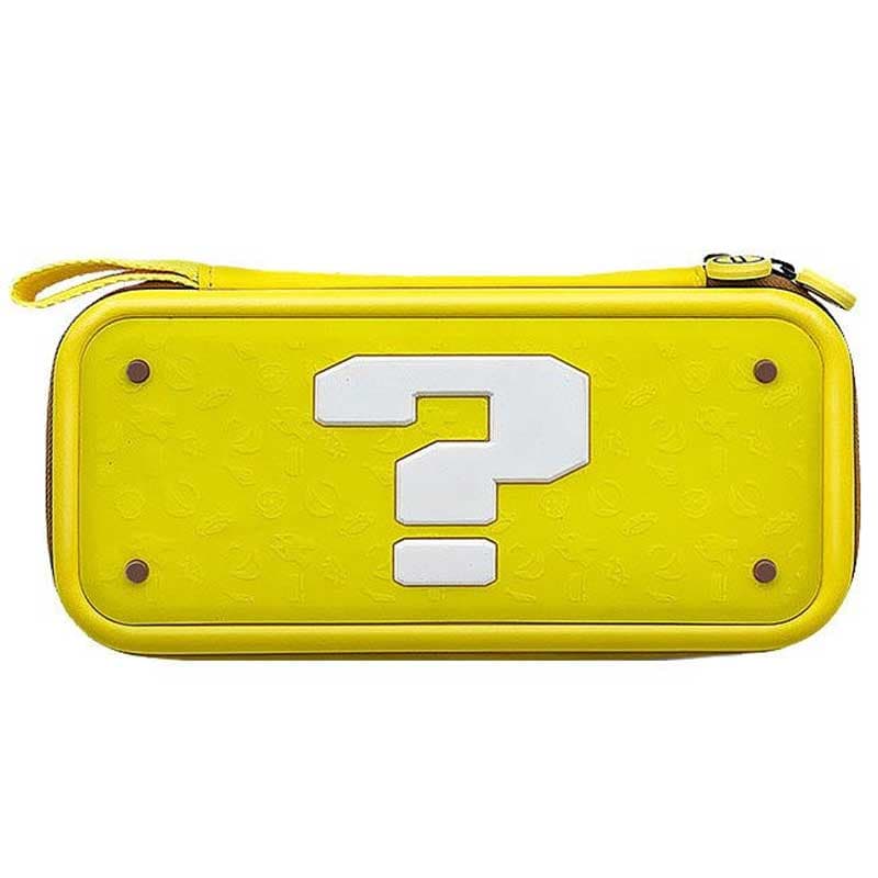Anúncio: CASE CONSOLE NINTENDO SWITCH OLED QUESTION BLOCK YELLOW