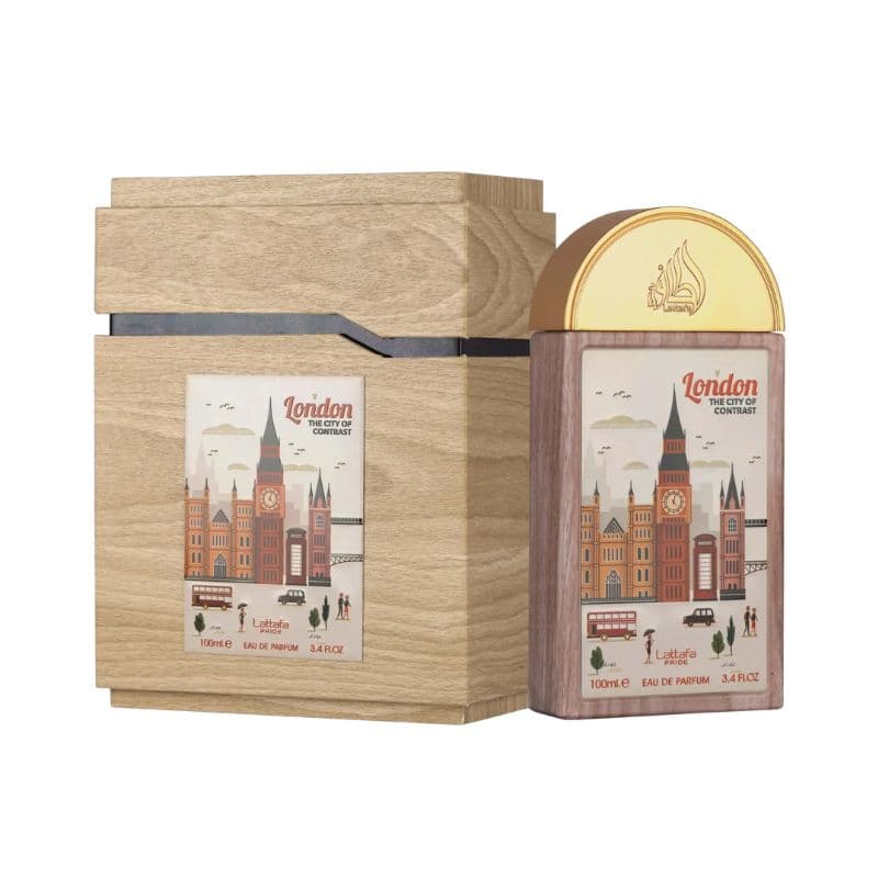 Anúncio: LATTAFA LONDON THE CITY OF CONTRAST EDP 100ML