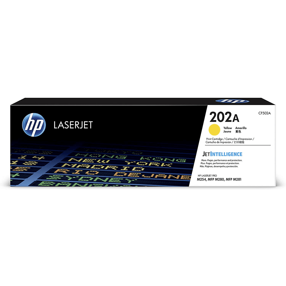 Anúncio: Toner HP 202A Amarelo – CF502A