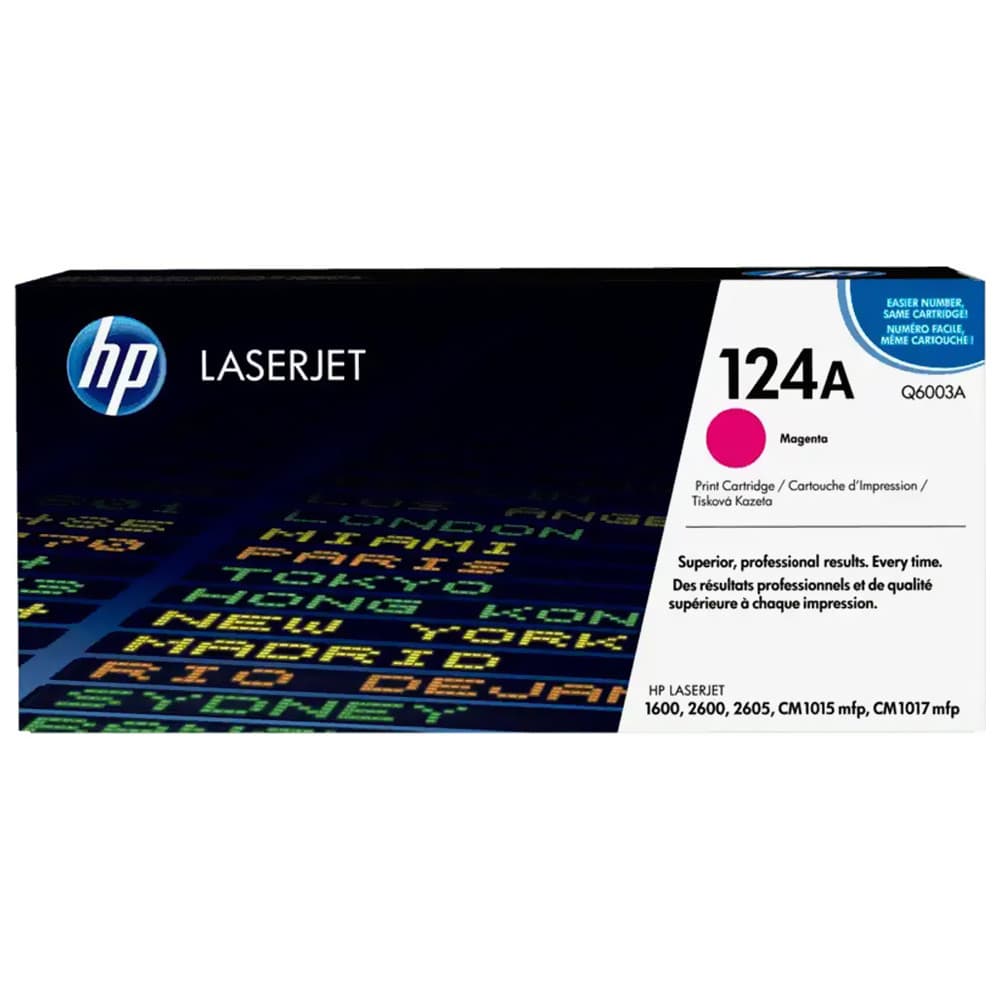 Anúncio: Toner HP 124A Magenta – Q6003A