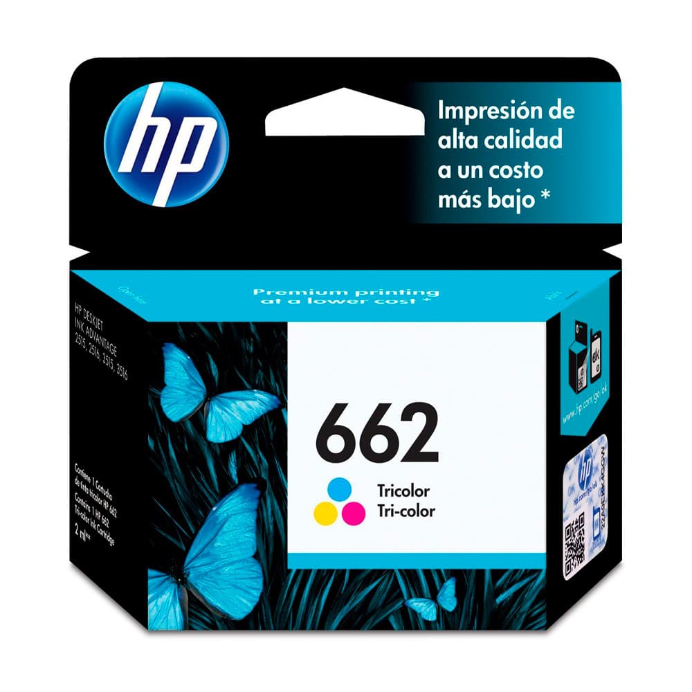 Anúncio: Cartucho HP 662 2ML Color – CZ104AL
