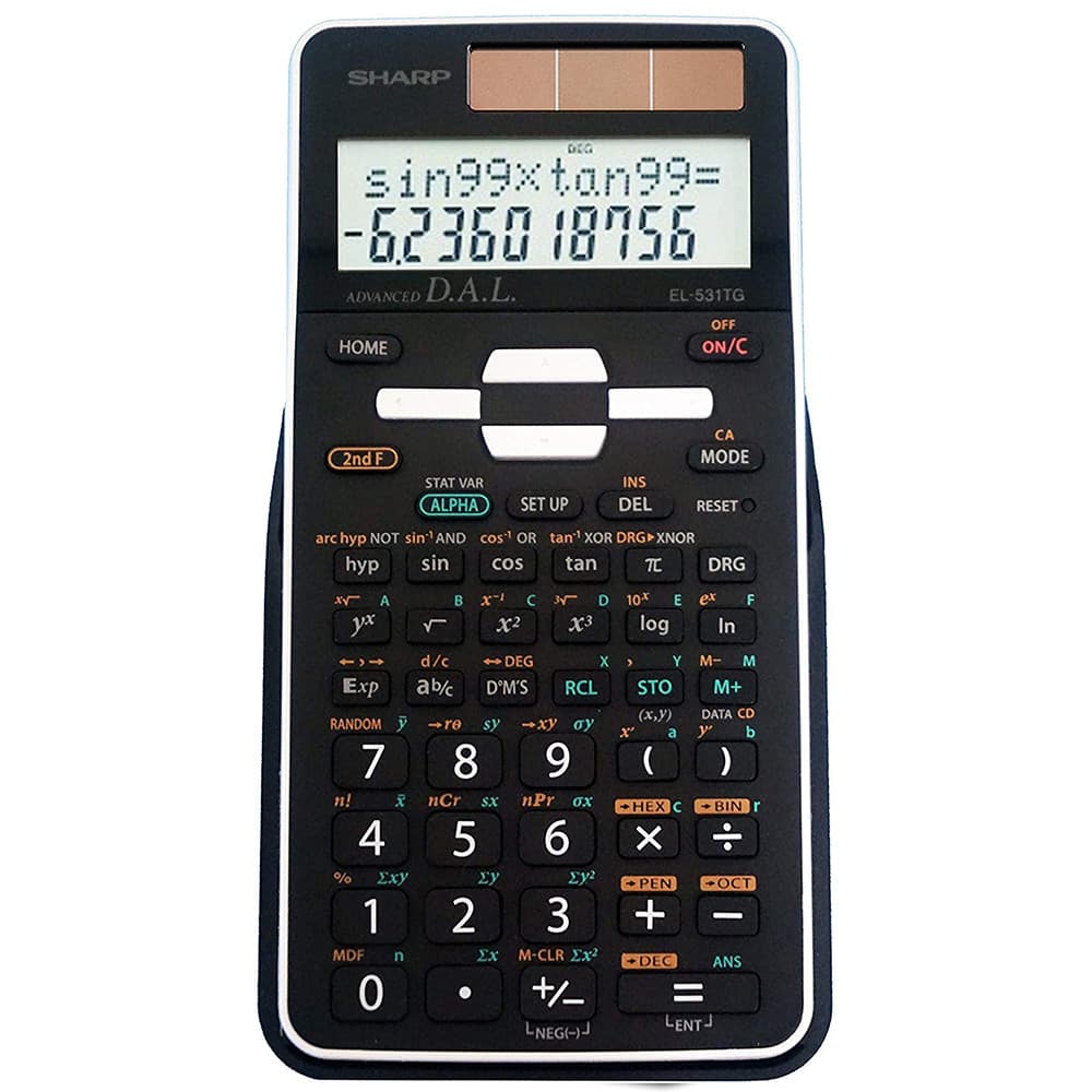 Anúncio: Calculadora Sharp Científica 12-digit EL-EL-531TGBBW