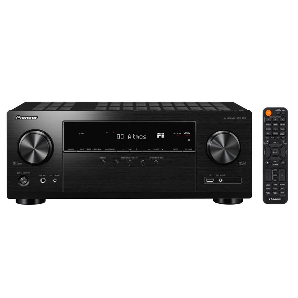 Anúncio: Receiver Pioneer VSX-935BMDC AV 7.2 Canais 8K Alexa HDR10 HLG Dolby Vision Atmos 110V – VSX-935BMDC