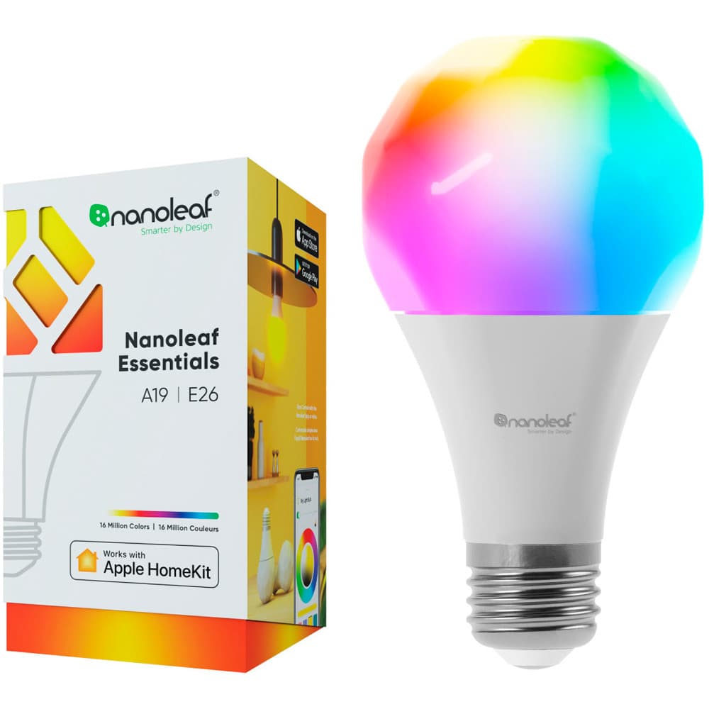 Anúncio: Lâmpada Nanoleaf NL45-0800WT120E26-LATAM Essentials A19 Smart Bulbo 800 Lumens Branco