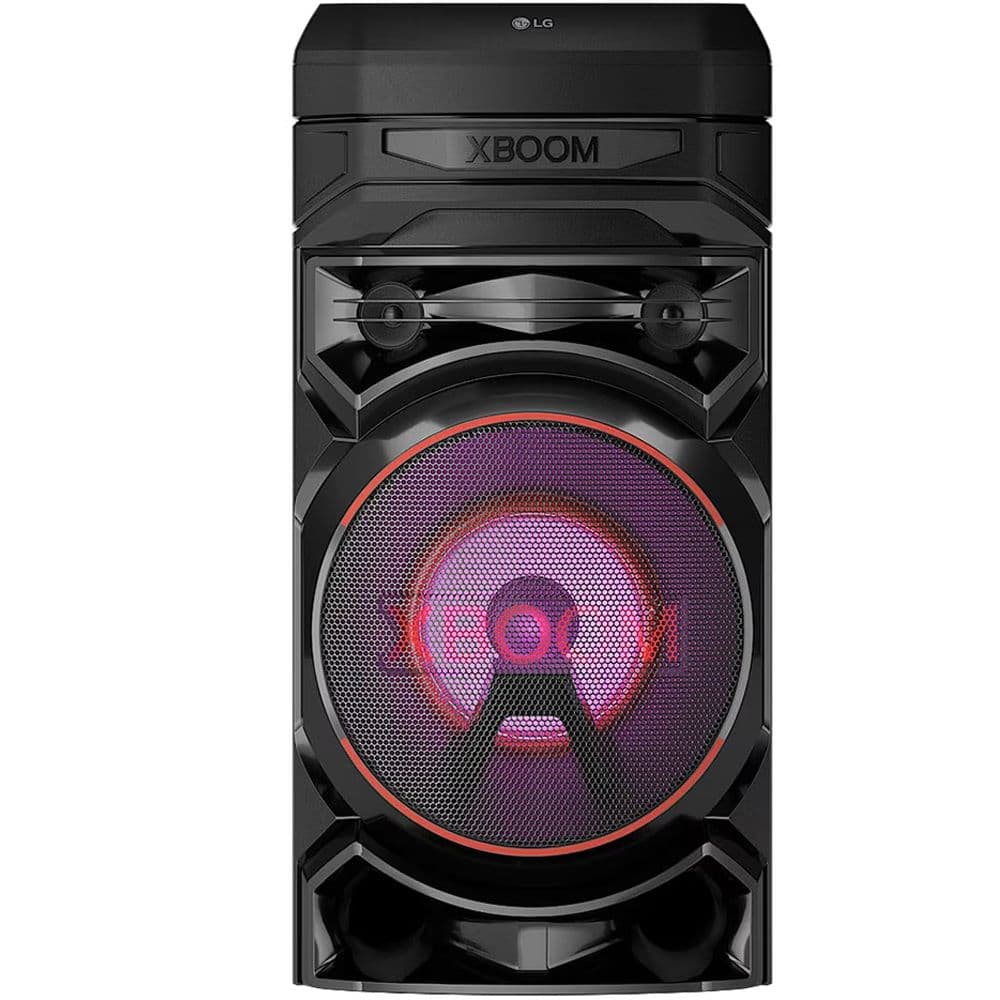 Anúncio: Torre de Som LG Xboom RNC5 Karaoke Star Dj App Y Dj Pad Super Bass Boost Bluetooth (Com Microfone) 220V – RNC5.DPERLLK
