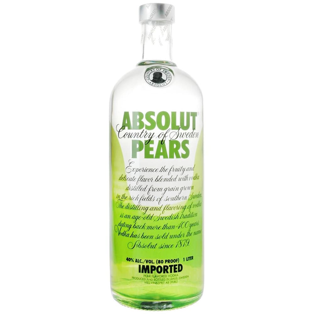 Anúncio: Vodka Absolut Pears 1 L – 7312040151004