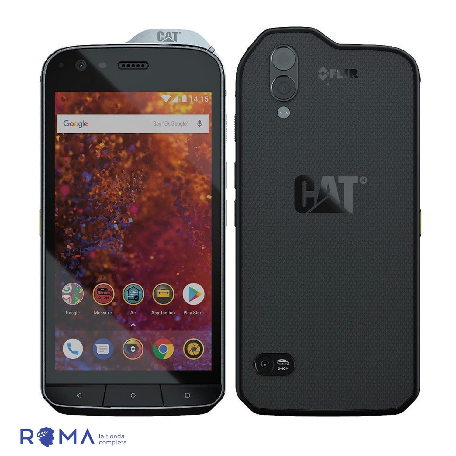 Anúncio: Smartphone Caterpillar S61 USA Dual SIM 4GB+64GB 5.2″ OS 8.0 – Preto CS61 DBB LAT UN
