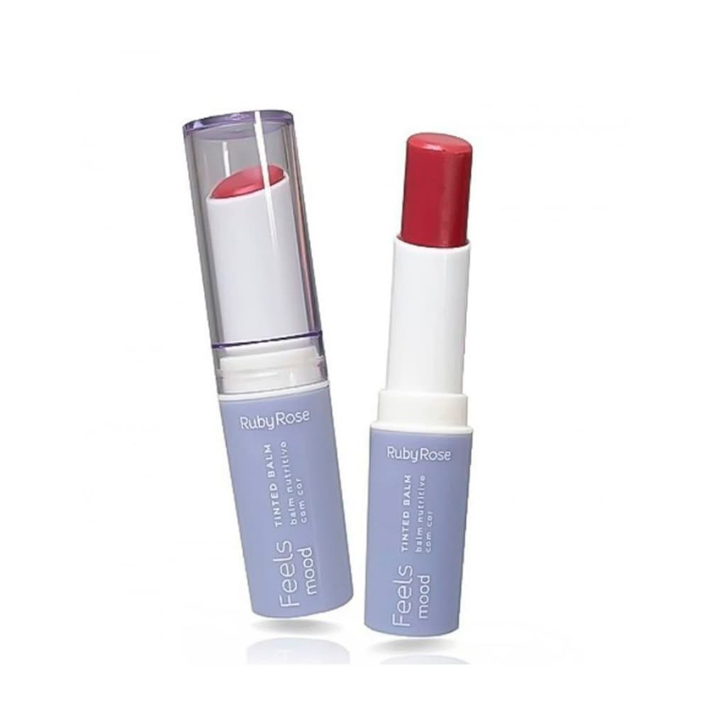 Anúncio: Batom Hidratante Ruby Rose Tinted Feels Mood HB 8519