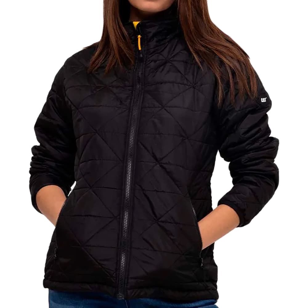 Anúncio: Jaqueta Caterpillar Feminino Mediumwight Insulated Triangle Quilted XS Preto – 4040125-10121