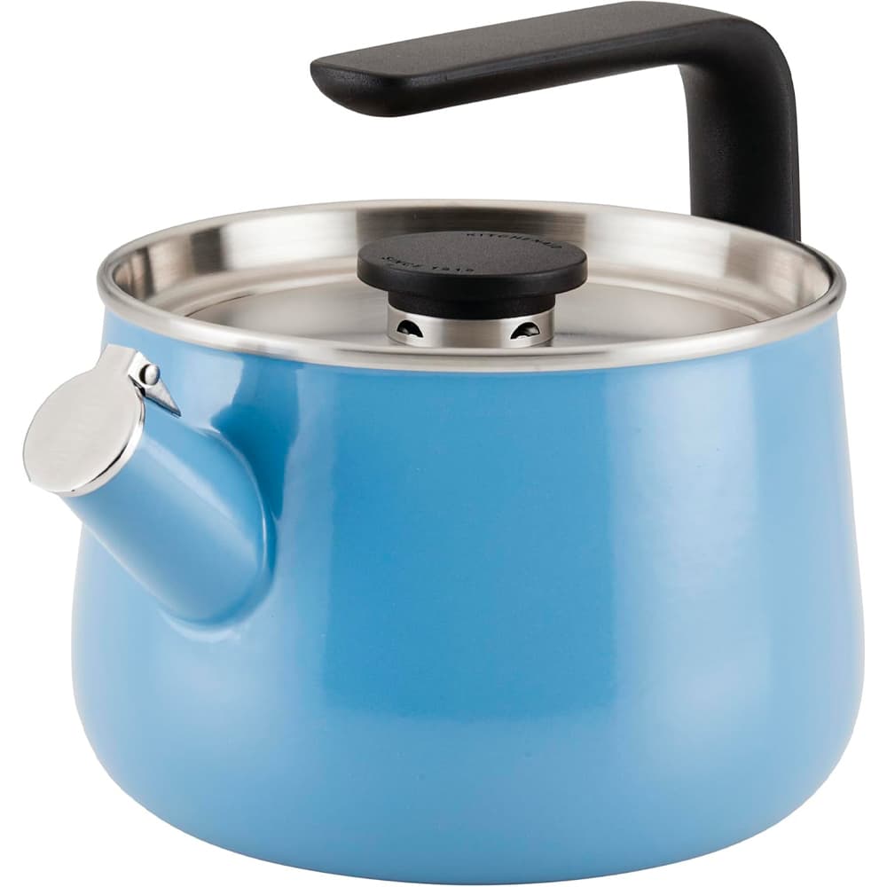 Anúncio: Chaleira KitchenAid 48748 Indução de Assobio Aço Escovado 1.8L Azul