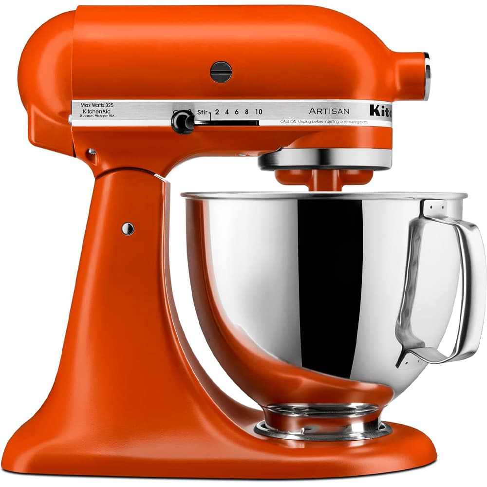 Anúncio: Batedeira KitchenAid KSM150PSSC 4.8L 10 Velocidades 325W 110V – Laranja Queimada