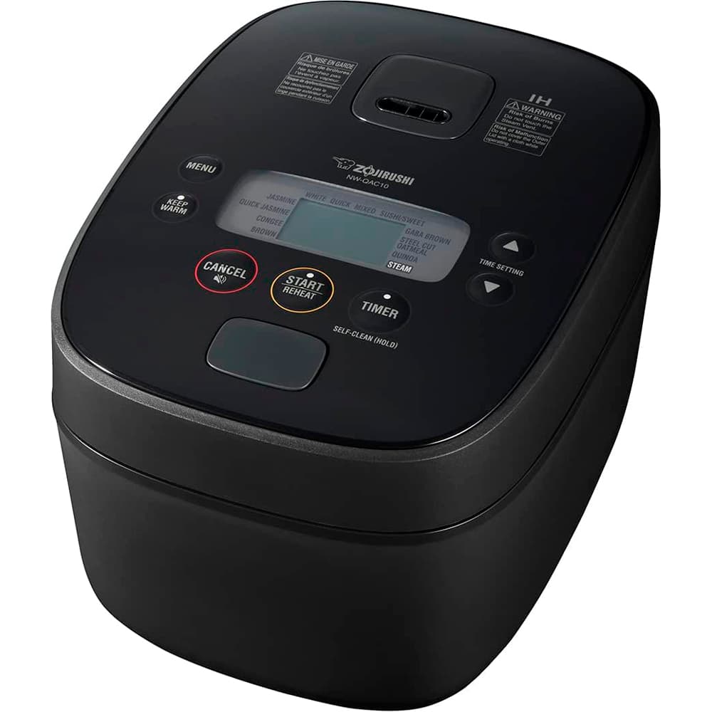 Anúncio: Panela Elétrica de Arroz Zojirushi NW-QAC10BA Aquecimento por Indução 5.5 Xícaras 1L 110V – Preto
