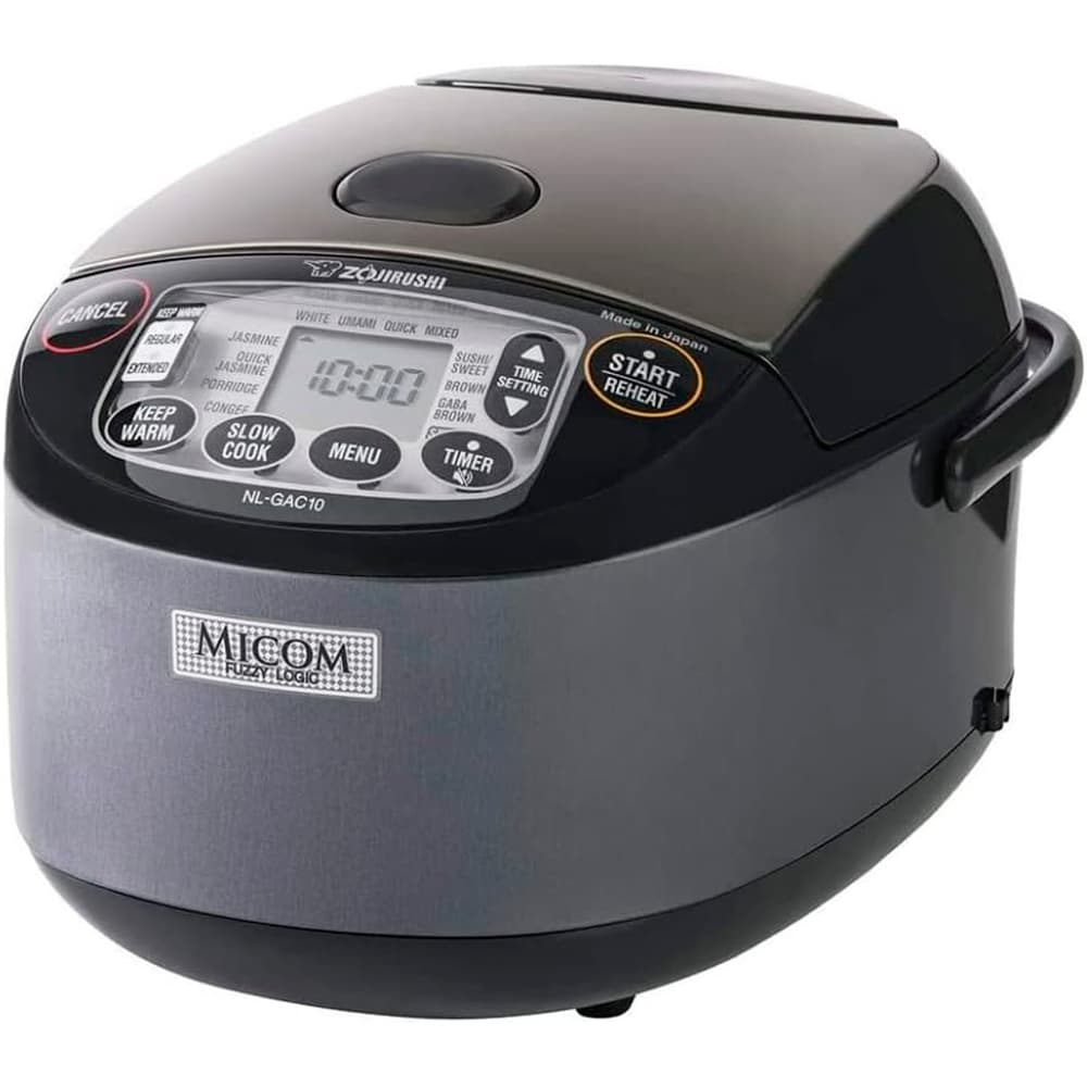 Anúncio: Panela Elétrica de Arroz Zojirushi NL-GAC10BM Umami Micom 5.5 Xícaras 1L 110V – Preto Metálico