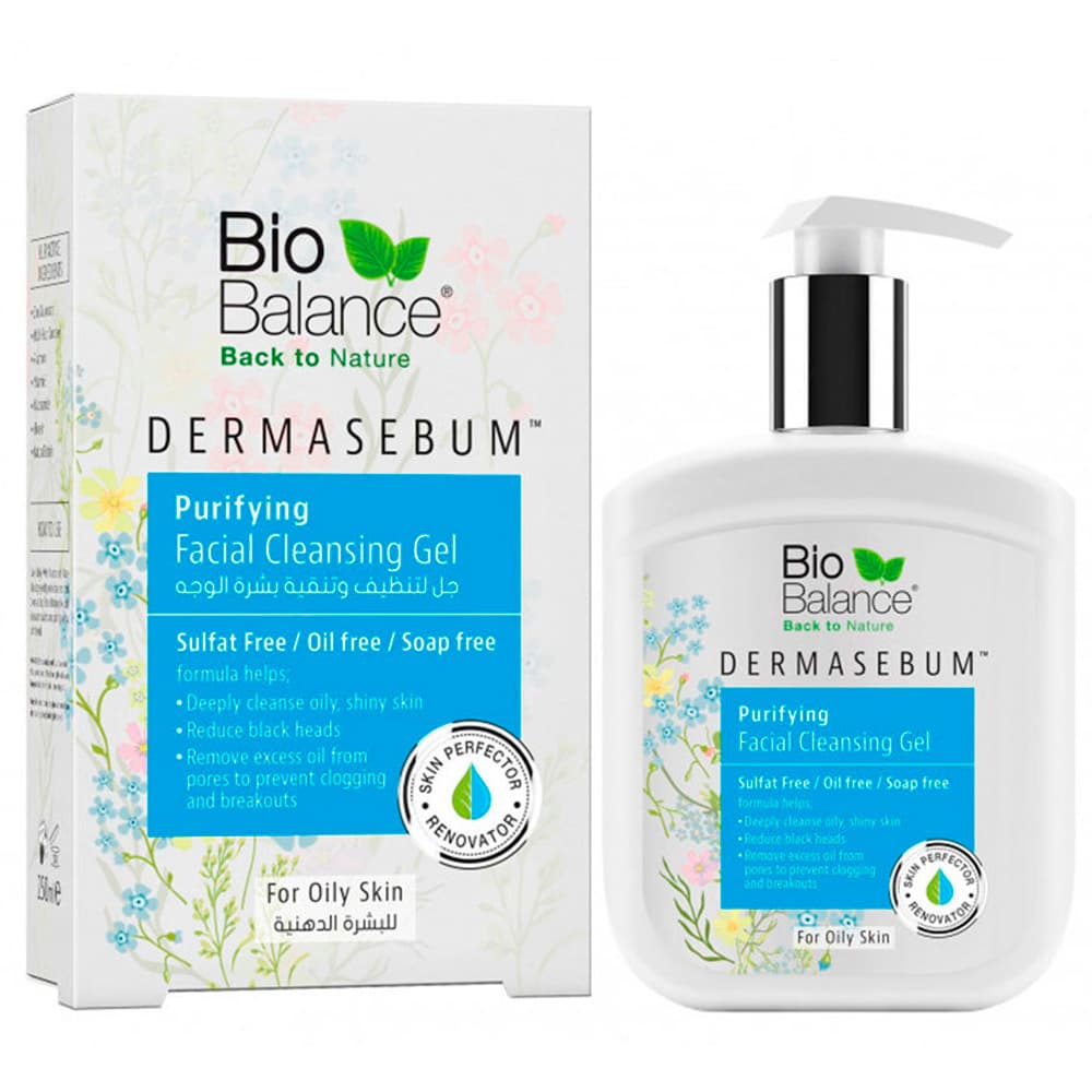 Anúncio: Gel de Limpeza Facial Bio Balance Dermasebum 250ML