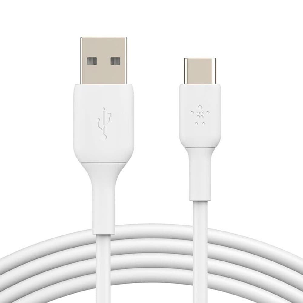 Anúncio: Cabo Belkin BoostCharge 1.0M USB-A/USB-C Branco – CAB001BT1MWH