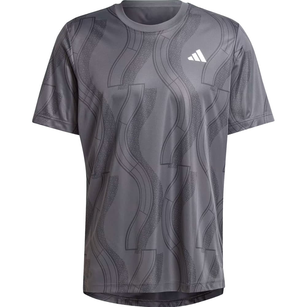 Anúncio: Camiseta adidas Masculino Tennis Club Graph Tee L Cinza – IP1882