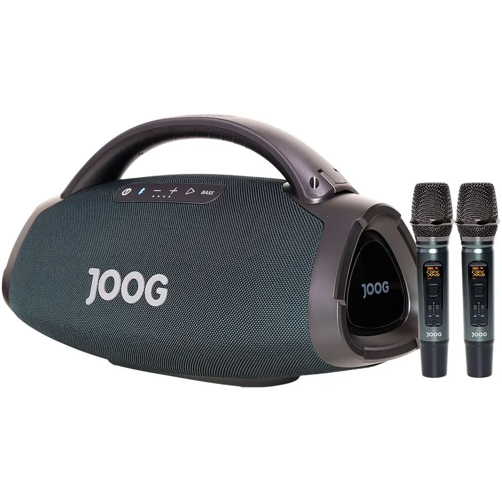 Anúncio: Speaker Joog One Hifi JOF-01 Com 2 Microfones +Controle 200W IP67 – Preto