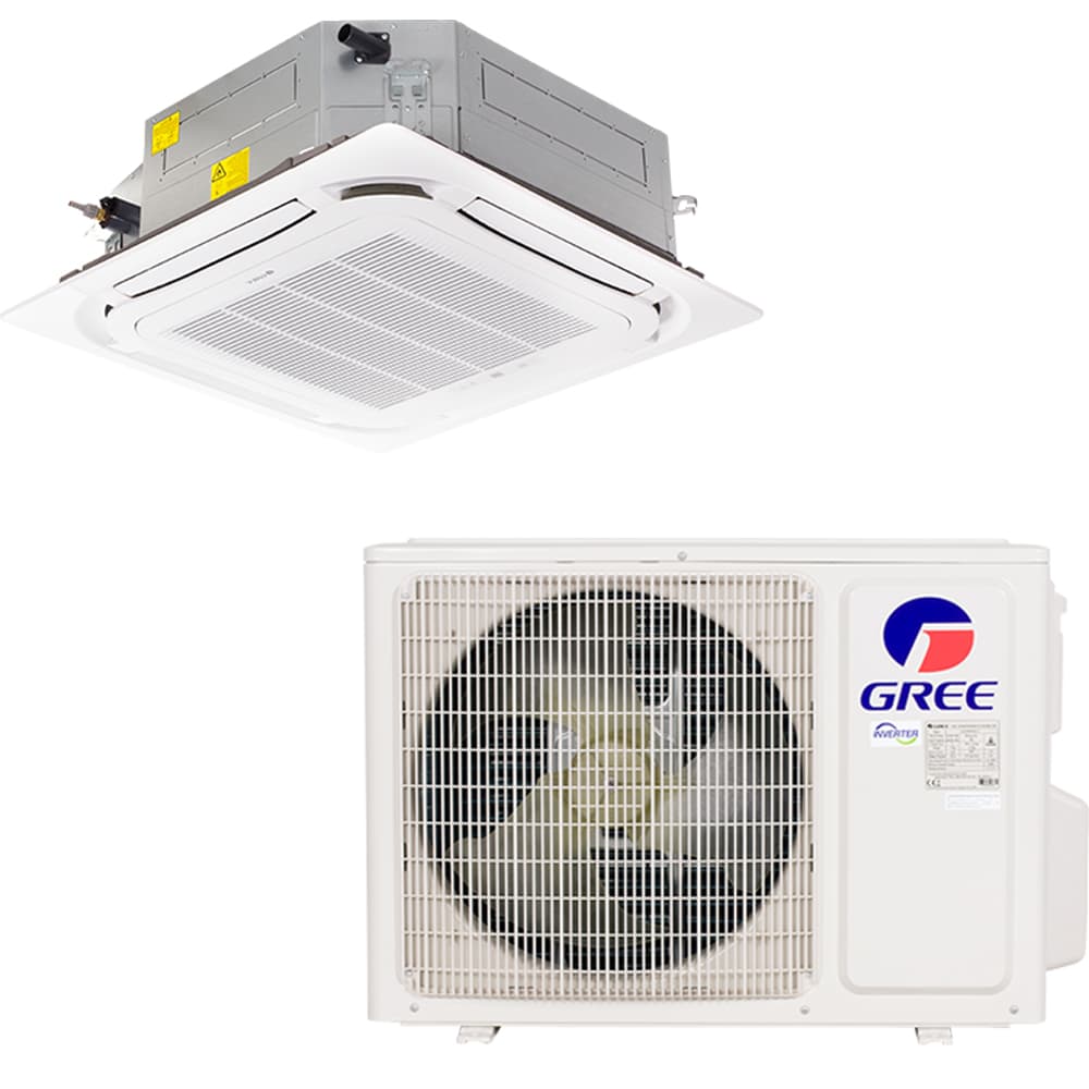Anúncio: Ar Condicionado Gree R32 Cassette Inverter 24.000BTUs 220V 50 Hz – Branco