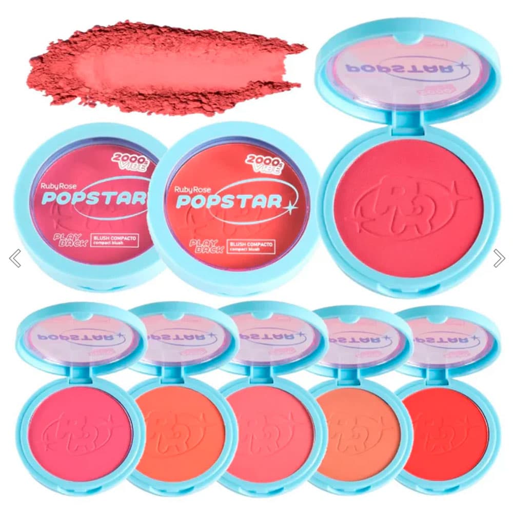 Anúncio: Blush Compacto Ruby Rose HB M08 Popstar (UND)