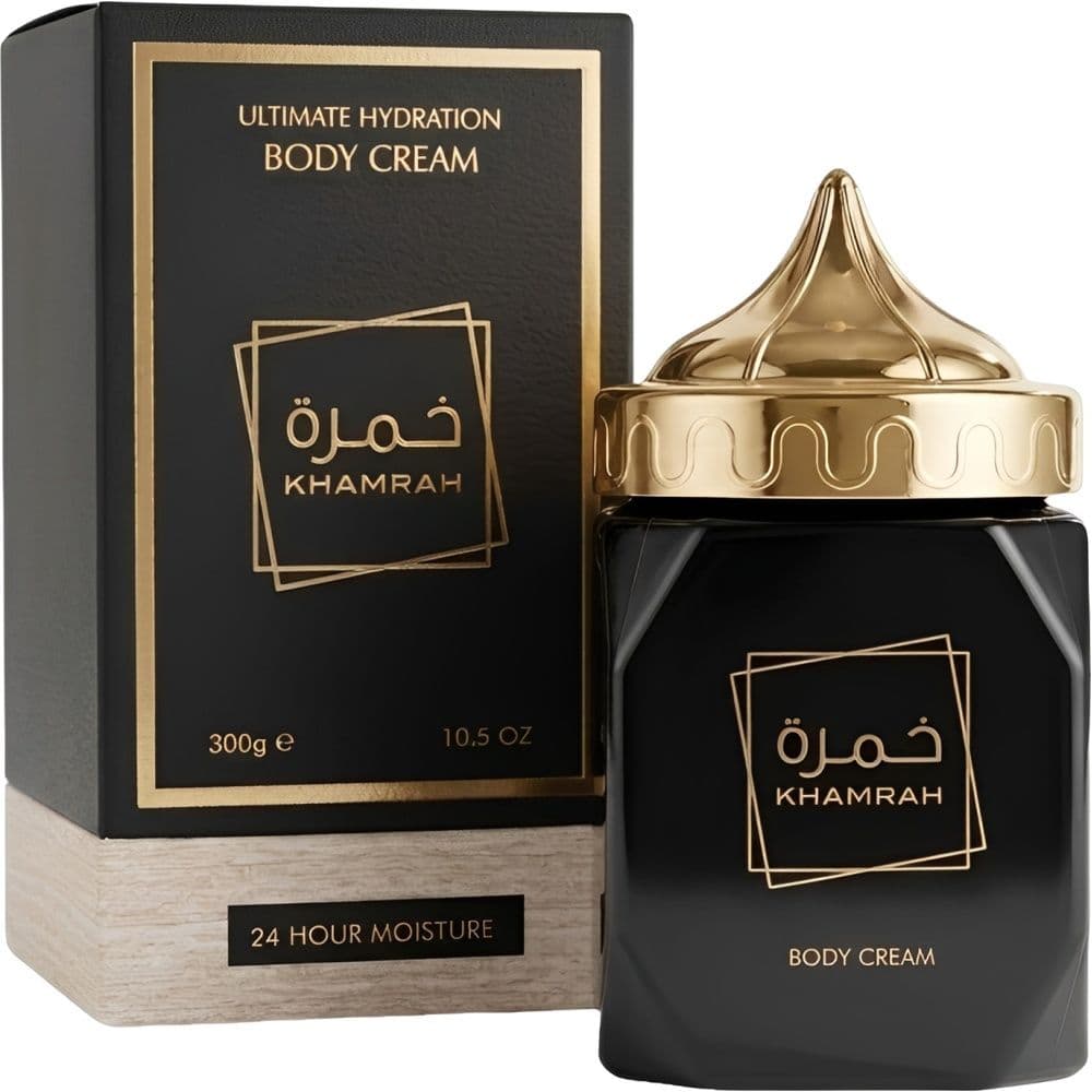 Anúncio: Creme Corporal Ard Al Zaafaran Lattafa Khamrah 300GR