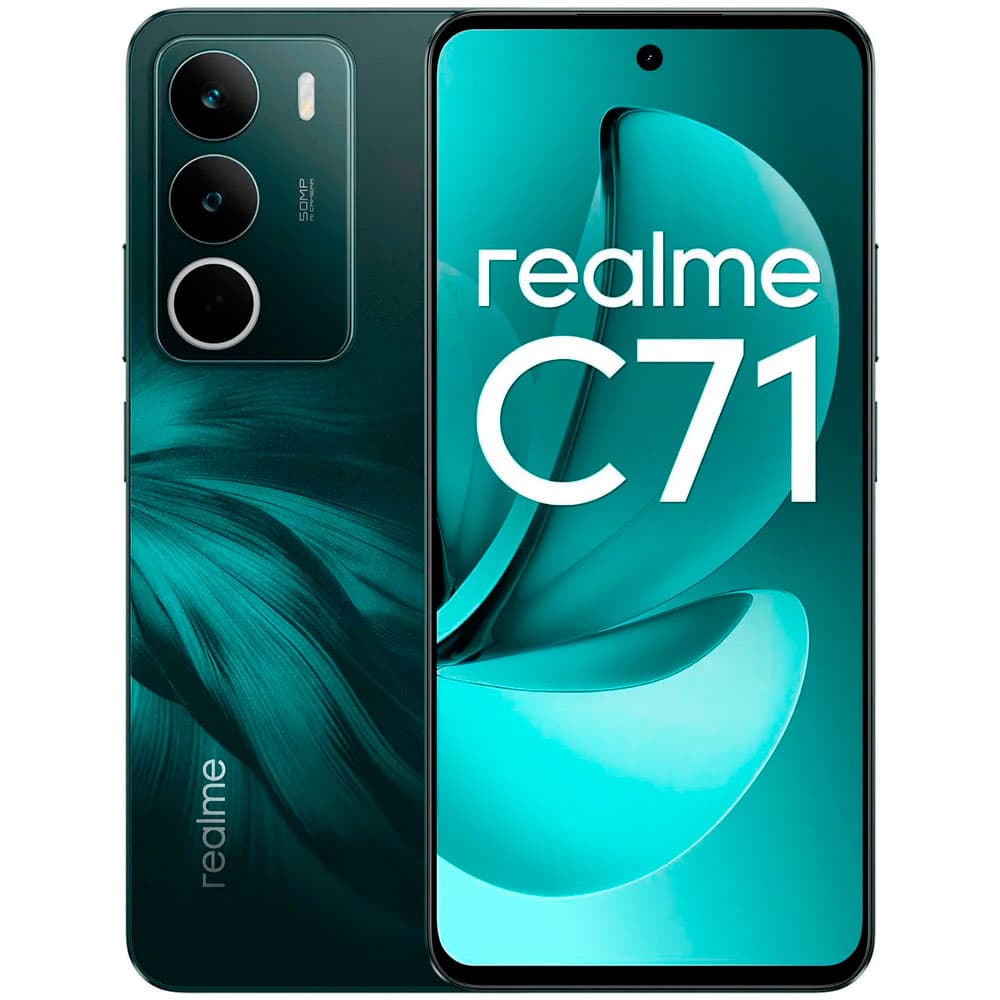 Anúncio: Smartphone realme C71 RMX5303 Dual SIM 4GB+128GB 6.67″ – Forest Owl PYK 631011007894