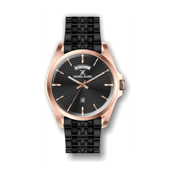 Anúncio: Relógio Analógico Masculino Daniel Klein Premium DK.1.12337-5 - Preto e Rosa Ouro